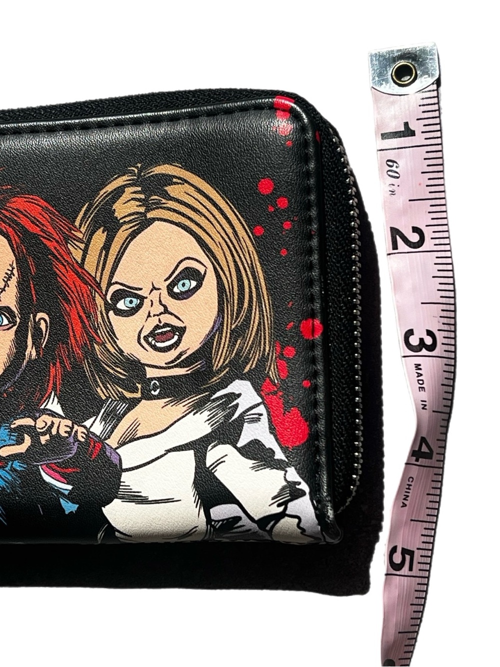 Loungefly Chucky and Tiffany Zip Around Wallet Bride Of Chucky Halloween - Picture 9 of 9